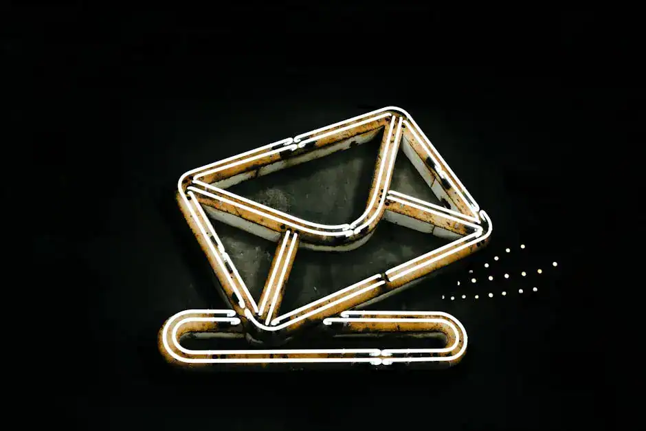 Neon Envelope