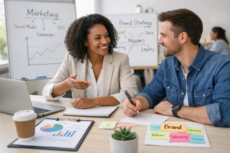 Marketing Strategy vs Brand Strategy: The Secret to Long-Term Visibility